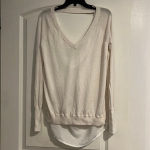 Lululemon cowl back sweater NWOT